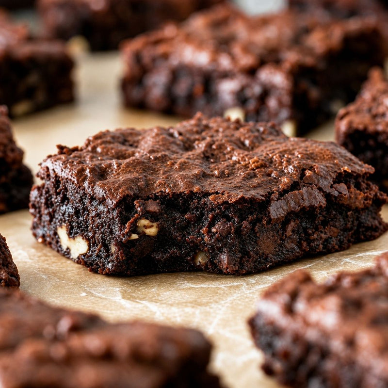 Brownie de Batata Doce e Castanha do Pará