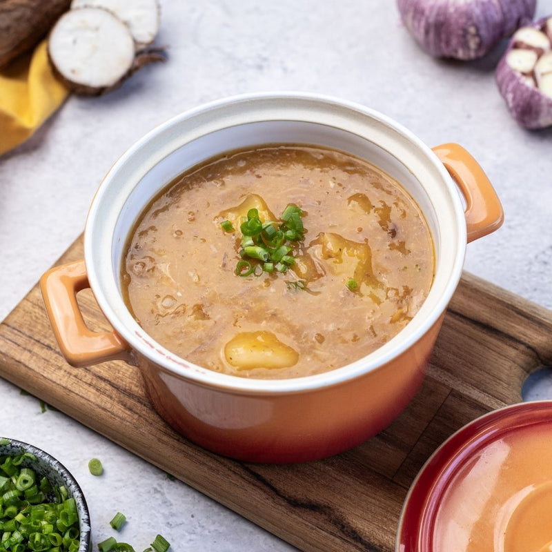 Caldo de Mandioca com Carne