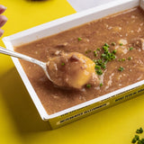 Caldo de Mandioca com Carne