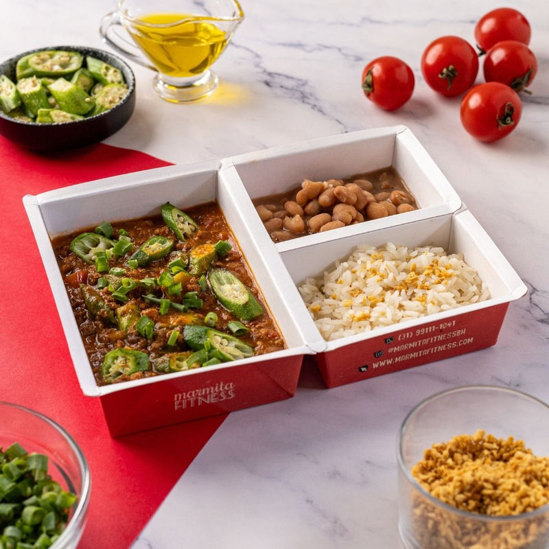Carne Moída com Quiabo