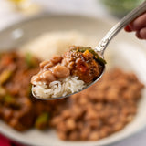 Carne Moída com Quiabo