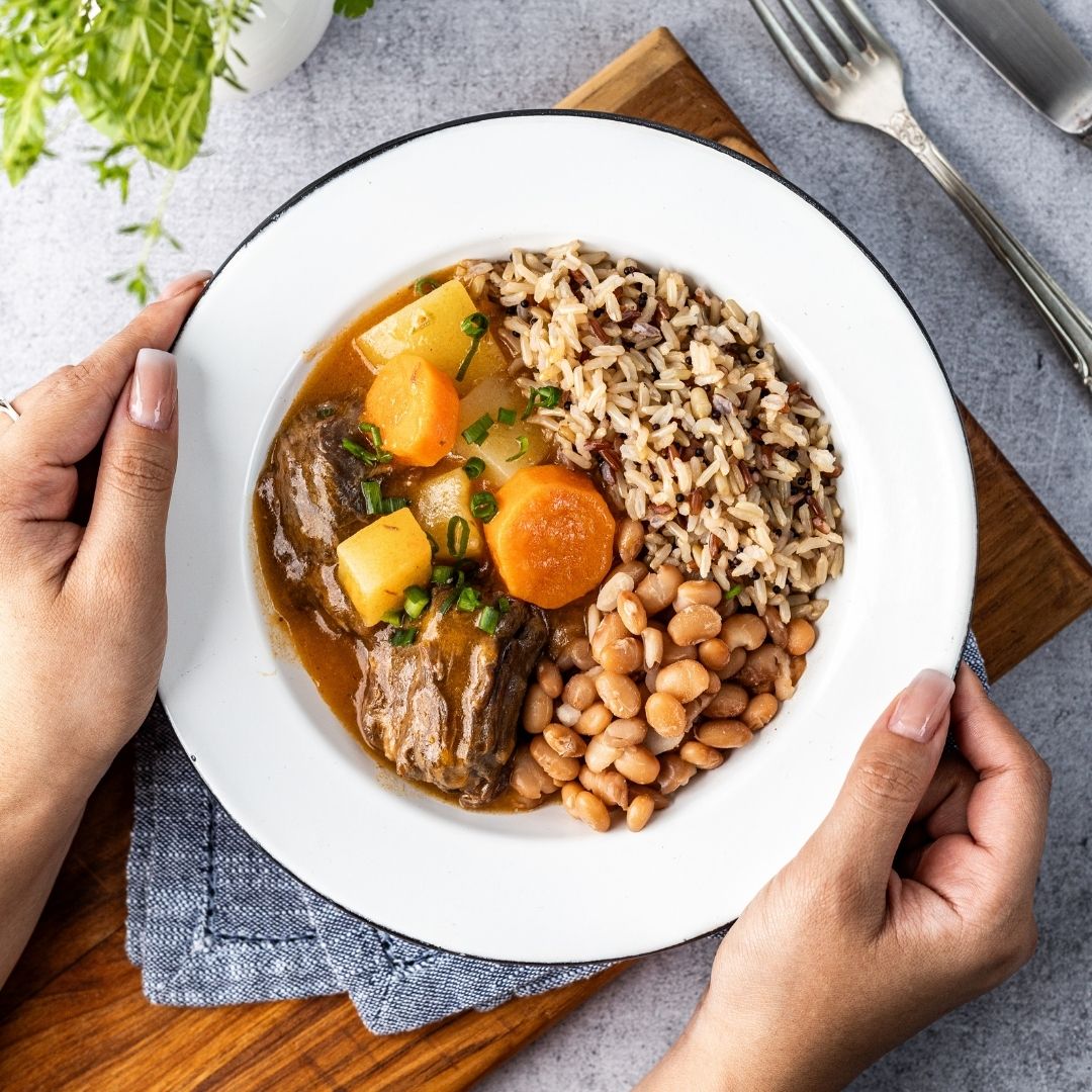 Carne de Panela com Batata e Cenoura
