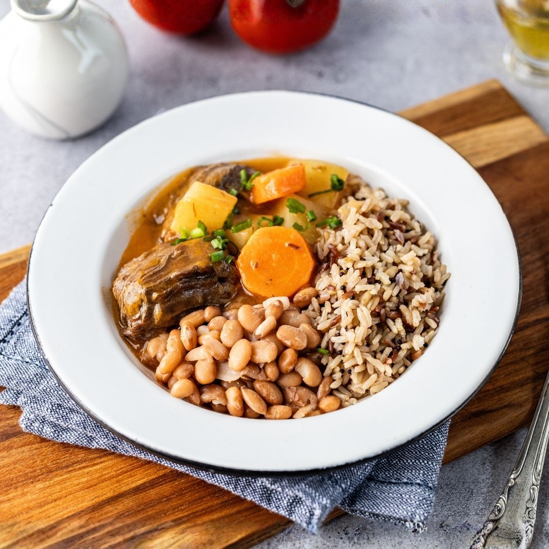Carne de Panela com Batata e Cenoura