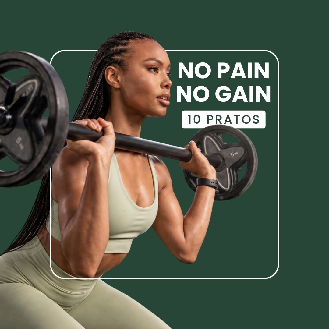 Combo - 10 Pratos NO PAIN, NO GAIN