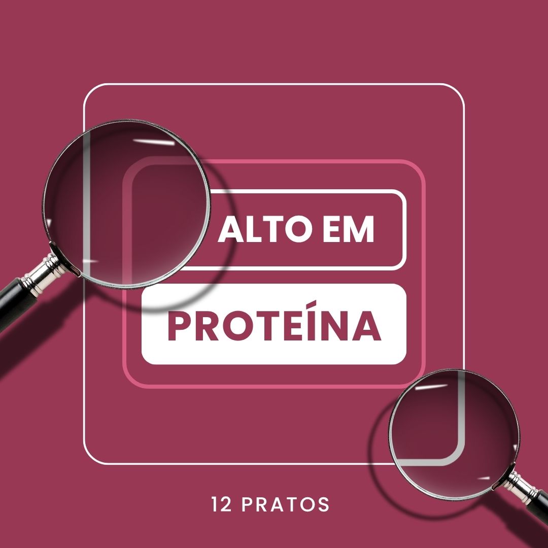 Combo - 12 Pratos ALTO EM PROTEÍNA