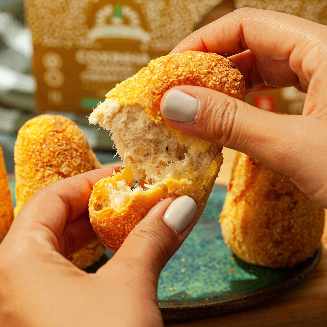 Coxinha de Frango com Cream Cheese