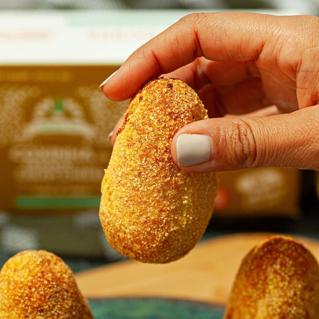 Coxinha de Frango com Cream Cheese