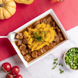 Escondidinho de Abóbora com Patinho