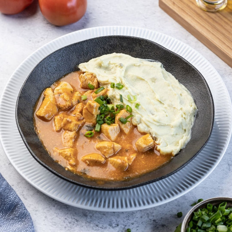 Escondidinho de Batata Doce com Frango