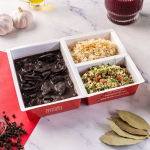 Feijoada com Farofa Fit