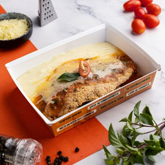 Filé de Frango à Parmegiana
