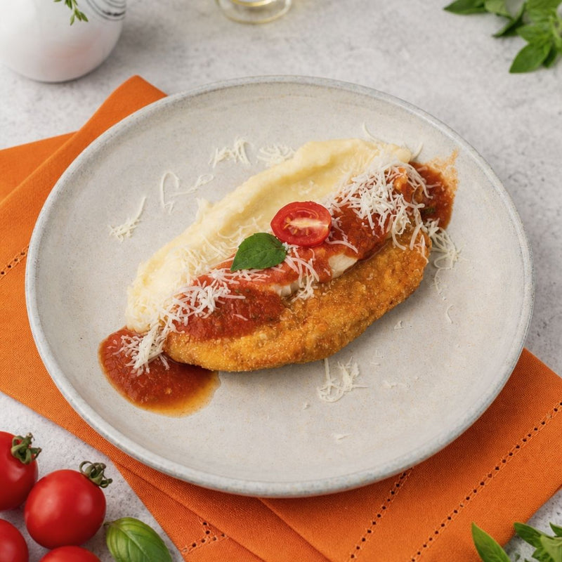 Filé de Frango à Parmegiana