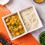 Frango ao Curry com Arroz de Coco