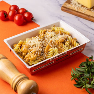 Fusilli com Frango ao Molho Pomodoro