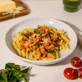 Fusilli com Frango ao Molho Pomodoro
