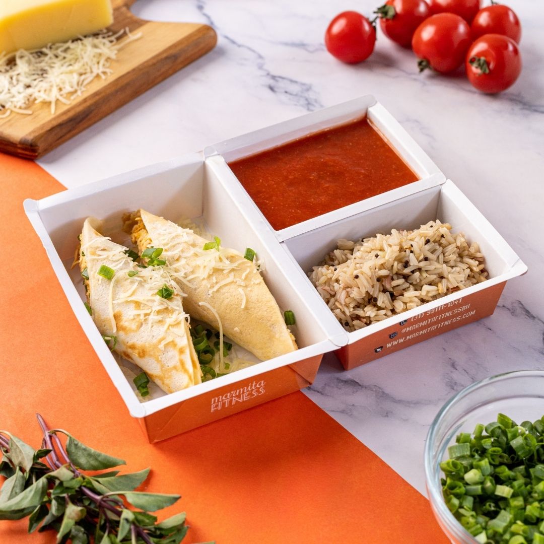 Panqueca de Frango Fit