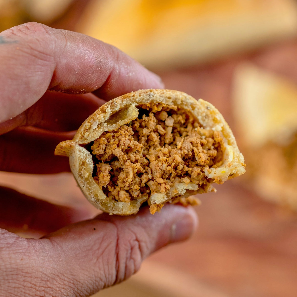Pastel De Mandioquinha com Carne
