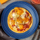 Pizza Bacon com Geleia de Damasco