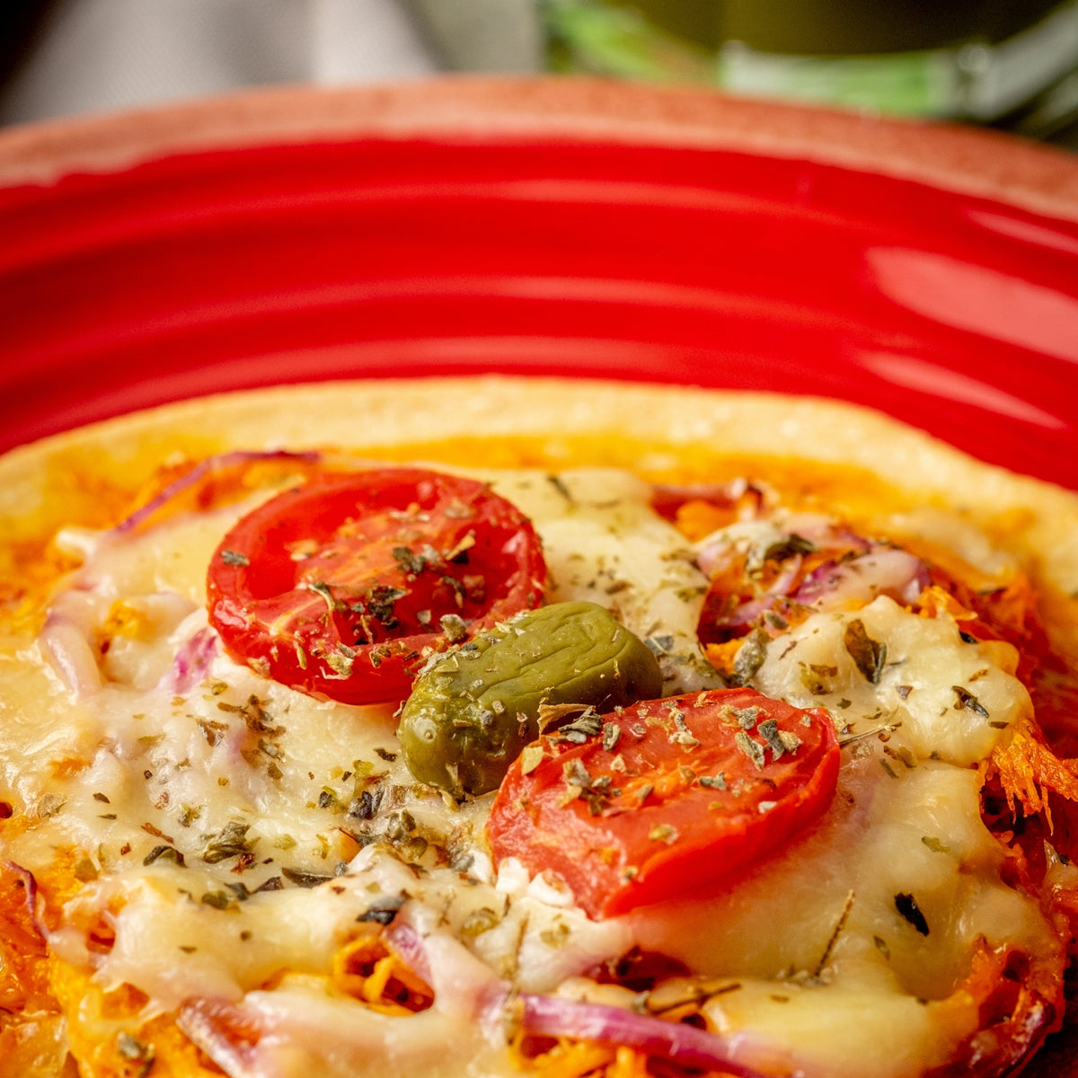 Pizza Frango com Azeitona