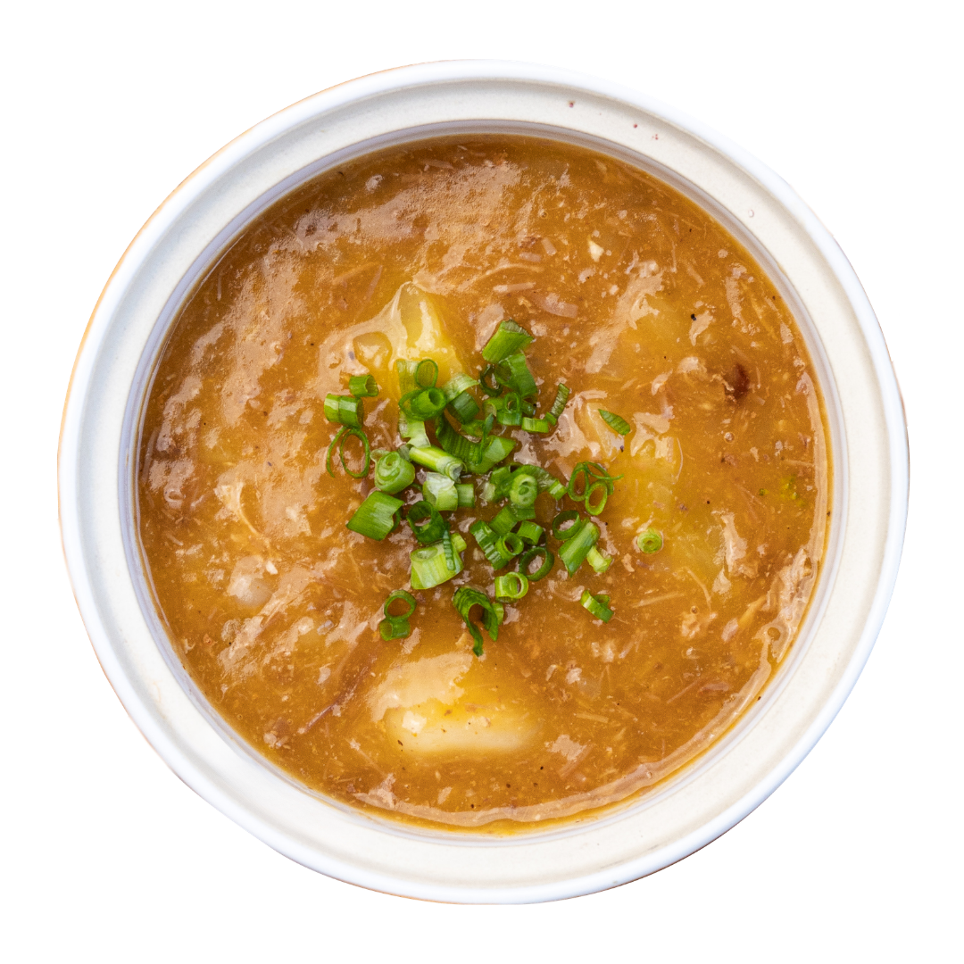 Caldo de Mandioca com Carne