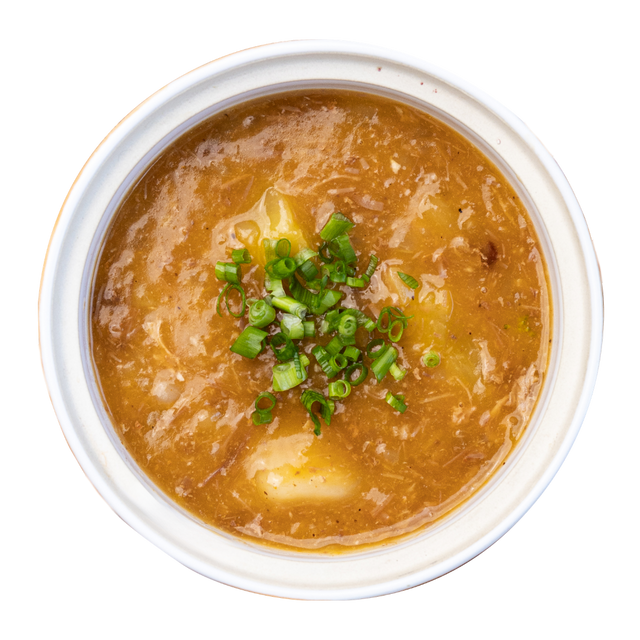 Caldo de Mandioca com Carne