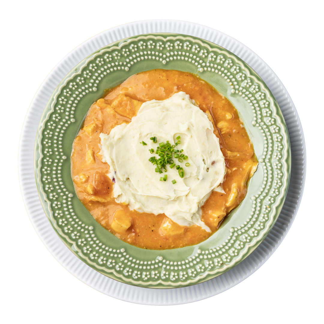 Escondidinho de Batata Doce com Frango
