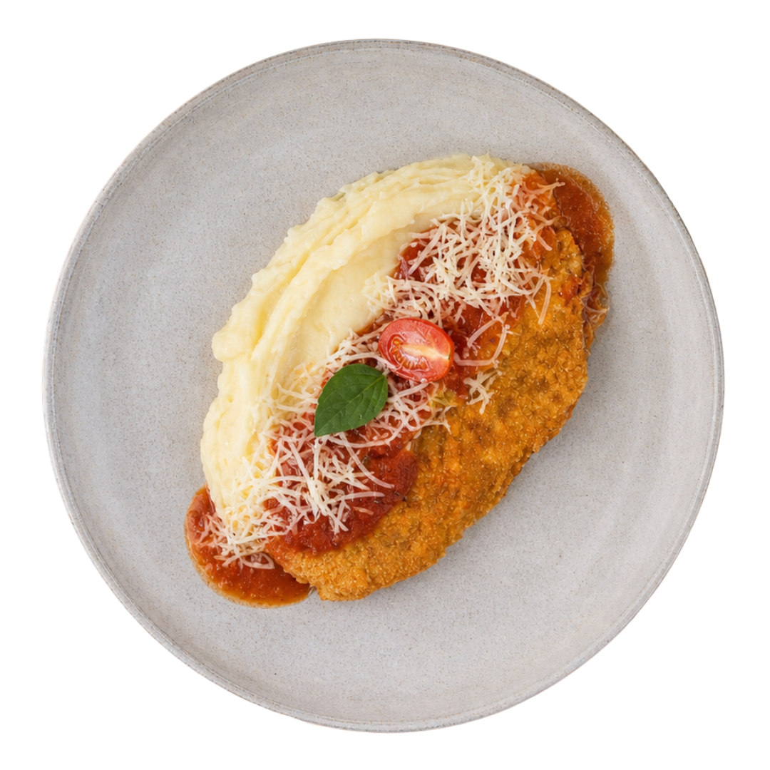 Filé de Frango à Parmegiana