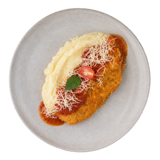Filé de Frango à Parmegiana