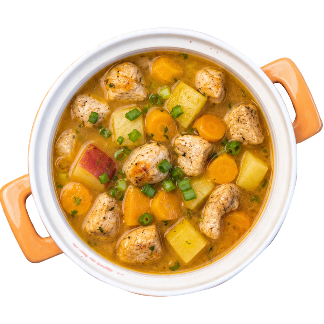 Sopa de Legumes com Frango Grelhado