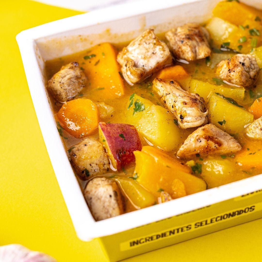 Sopa de Legumes com Frango Grelhado