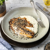 Tilápia com Gergelim e Purê de Batata