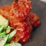 Frango com Quiabo e Angu