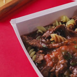 Fusilli ao Molho de Filé Mignon